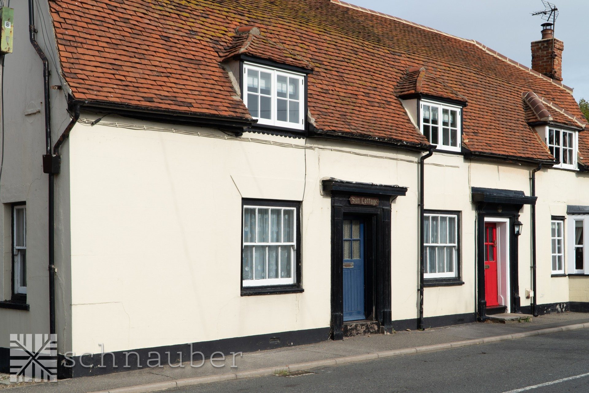 Heritage Slimlite windows on period cottages - Bury St Edmunds conservation areas and listed buildings